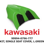 New Kawasaki Genuine Ninja 650 Kit, Single Seat Cover, L.green 99994-0796-777. Fixed Price $226.99.