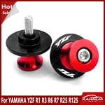 2PCS For Yamaha Yzf R6 R7 R125 Swingarm Spools Slider Screws Stand 6MM Bolts. Fixed Price $10.11.