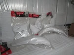 15-20 Yamaha YZ125 YZ250 Polisport White Plastics Kit Fenders Side Covers Shroud. Fixed Price $119.99.