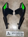 2010 Kawasaki EX250 Ninja Left And Right Side Rear Tail Cowling Fairing. Fixed Price $125.00.