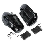 Water-cooled Lower Vented Leg Fairings / Radiators Fit For Harley Touring 14-23. Fixed Price $79.99.