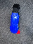 Like New Polisport Free Flow Ufx Front Fender Blue For Aprilla, Atk, & More Univ. Fixed Price $32.99.