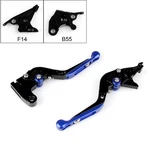 Adjustable Folding Extendable Brake Clutch Levers For Buell X1 S1 Xb M2 Blue #3. Fixed Price $31.99.