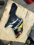 2003 Suzuki GSXR750 Right Lower Bottom Belly Side Fairing Cowl. Fixed Price $166.47.