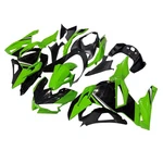 Green Black Fairing Kit For 2024 2025 Kawasaki Ninja EX500 Bodywork. Fixed Price $350.95.