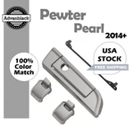Pewter Pearl Hinges Latch For Advanblack Harley Razor Chopped King Tour Pack. Fixed Price $179.00.