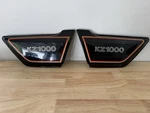 1981 Kawasaki KZ1000 J Left Right Side Cover Oem Black Set. Fixed Price $148.00.
