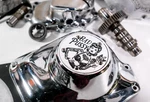 Custom Engraved Timing Points Cover Bad Pussy Cat Flash Tattoo Harley Twin Cam. Fixed Price $69.99.