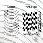 GP01 17 Inch Vinyl Decal Rim Wheel Sticker White For Katana Gsx 600F 02-04 05 06. Fixed Price $32.37.