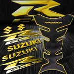 Chrome Gold&black Pro Gas/fuel Tank PAD+6" 3D Logo+gsxr Fairing Emblem Sticker. Fixed Price $32.77.