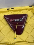 Suzuki GS750 Custom Motorcycle Right Hand Side Panel Cover. Fixed Price $60.00.