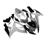 Fairings Kit For 2006 2007 Suzuki GSXR600 GSXR750 K6 Body Silver White. Fixed Price $320.95.