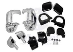 Mutazu Chrome Lower Vented Fairings Fits Harley Road King Street Electra Glide. Fixed Price $199.00.