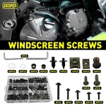 For Honda/suzuki Universal Black Body Fairing Bolts Fastener Clips Screws 253PCS. Fixed Price $27.54.