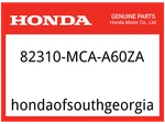 Honda Oem Part 82310-MCA-A60ZA Body, R. Armrest *NH1* (black). Fixed Price $85.20.