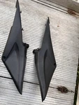 2005-2006 Honda CBR600RR Fuel Gas Tank Plastic Side Cover. Fixed Price $35.00.