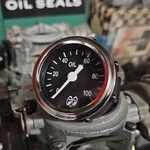 Usa Made Mooneyes Oil Pressure Gauge W Sender Hot Rod Custom Car Gasser. Fixed Price $129.99.