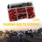 For Suzuki GSX1300R SV650 GSXR600 GSXR750 Complete Fairing Screws Bolt Kit Red. Fixed Price $18.99.