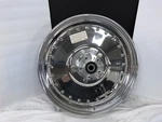 Harley-davidson Polished Spun Aluminum Dic Front 16 Wheel P/N41312-04. Fixed Price $860.00.