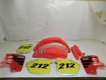 2000 Honda CR500 Ufo Front & Rear Fenders Side Covers Number Plates Shrouds. Fixed Price $142.49.
