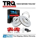 Trq Performance Front Ceramic Brake Pad & Rotor Kit Fits 2003-2007 Honda Accord. Fixed Price $299.95.