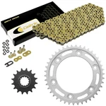 Gold O-ring Drive Chain & Sprockets For Honda CBR900RR Fireblade SC44/50 00-03. Fixed Price $54.00.
