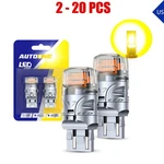 2-20X Amber 7443 7440 Led Blinker Turn Tail Signal Light Bulb Silver Brs Auxito. Fixed Price $121.03.