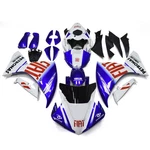 Blue White Fairing Kit For 2009-2011 Yamaha R1 YZF1000 Injection Bodywork. Fixed Price $403.95.
