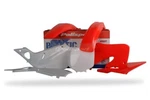 Polisport Plastic Kit Mx Red Fluorescent/white Honda Cr 250 1997-1999. Fixed Price $126.22.