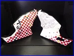 10SK02 Ducati 2004 749R Custom Paint Genuine Carbon Under Fairing Set 999R. Fixed Price $630.00.