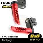 Bob 40MM Lower Rider Footpegs Red For Yamaah MT-09 Tracer 900 18 19 20. Fixed Price $65.85.