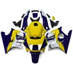 Yellow Blue Fairing Kit For 1995 1996 Honda CBR600F3 Injection Plastic Bodywork. Fixed Price $443.95.