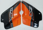 Harley-davidson 1993 Electra Glide Evo Body Side Covers Orange & Black. Fixed Price $99.00.