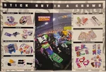 1993 2P Factory Effex Print Ad Helmet Kit Number Plate Iron Ons Rear Fenders. Fixed Price $14.99.