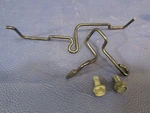 Kawasaki Vulcan Classic Lt VN900 Front Cable Guides Clamps. Fixed Price $9.99.