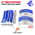 Rim Sticker Decals 17 Inch AA02 Set For Suzuki GSXR600 92-20 16 18 19. Fixed Price $42.92.