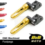 Bob Front Footpegs 25MM Lower For Yamaha MT-07 FZ07 2022 MT-09 Tracer 900 Gt. Fixed Price $64.02.