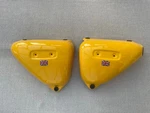 Triumph Thunderbird 900 Sport Side Panels Racing Yellow T2303420-FA T2303422-FA. Fixed Price $379.05.