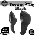 Advan Denim Black Lower Leg Fairings Fxrt Fits Harley Softail Rider S/st. Fixed Price $768.99.