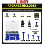 155-1550X Sportbikes Fairing Bolts Bodywork Screws Kit For Yamaha Yzf R1 R6 Blue. Fixed Price $21.84.