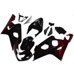 Black Red Flame Fairing Kit For Suzuki GSXR600 GSXR750 K4 2004 2005 Abs Bodywork. Fixed Price $340.95.