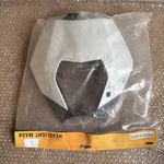 Ktm 250 Xcf-w 2012 Headlight Shell Off White Oem 7800800100020. Fixed Price $45.00.