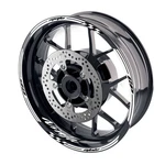 White 17 Inch Vinyl Wheel Sticker Decal GP01 For ZX6R Ninja ZX636 ZX600 95-23 22. Fixed Price $40.71.