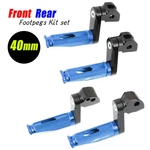 40MM Riser Blue Mfp Front Rear Footpegs For S1 Lightning All Year. Fixed Price $113.26.
