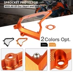 Nicecnc Aluminium Front Sprocket Guard Protector Cover For Ktm 390 Duke 13-2023. Fixed Price $45.89.