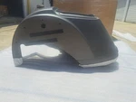 Harley Oem New 2018 Flrt Trike Body Industrial Grey Denim Trunk, 83000110EFM. Fixed Price $2925.00.