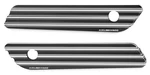 Arlen Ness 03-608 Black 10 Gauge Saddlebag Latch Hinge Covers For Harley 14-21. Fixed Price $170.95.