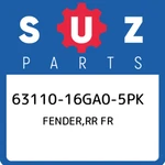 63110-16GA0-5PK Suzuki Fender,rr Fr 6311016GA05PK, New Genuine Oem Part. Fixed Price $92.74.