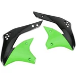 Polisport Green 05/BLACK Factory 12-14 Radiator Scoops For Kawasaki KX450F. Fixed Price $30.07.