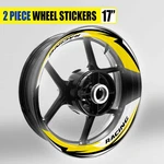 S06W Yellow 2-PIECE Wheel Stickers For Z400 19 20 21 22. Fixed Price $32.46.
